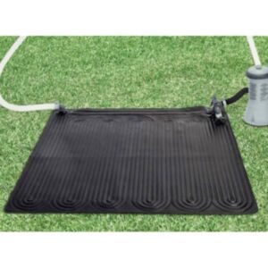 Intexi päikeseenergial töötav küttematt PVC 1,2 x 1,2 m, must 28685