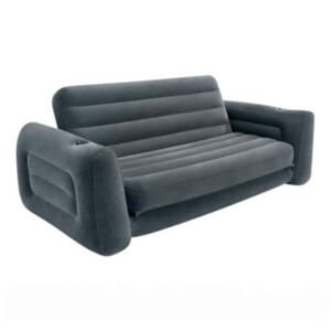 Intex lahtikäiv diivan 203 x 231 x 66 cm, tumehall