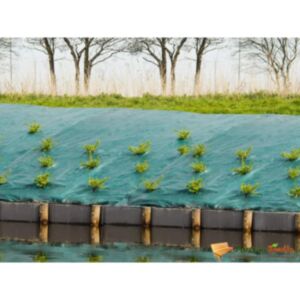 Dabas nezāļu barjera 2,1x 25 m, zaļa