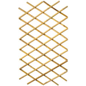 Dabas dārza režģis 100 x 200 cm, bambuss, 6040722
