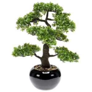Emerald kunstlik viigimarja minibonsai, roheline, 47 cm, 420006