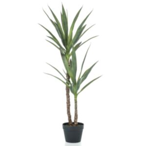 Emerald kunsttaim potis, tääkliilia (yucca), 110 cm