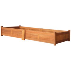 U24 augu kastīte 200 x 50 x 25 cm akācijas koks