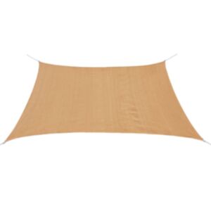 U24 saules pulkstenis, HDPE, kvadrāts, 2 x 2 m, bēšs