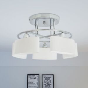 Pood24 laelamp ellipsikujuline klaasist kuplitega 5 E14 pirnile, 200 W