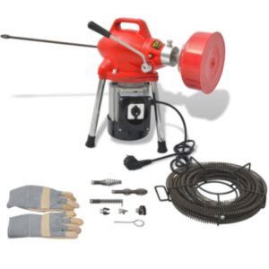 U24 cauruļu tīrīšanas mašīna 250 W, 12,5 mx 16 mm, 4,5 mx 9,5 mm