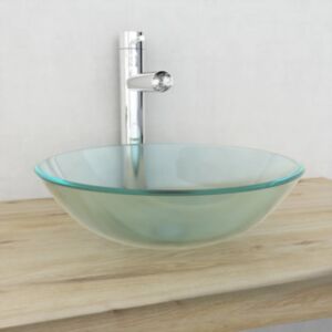 Rūdīta stikla izlietne U24i, 42 cm, matēta