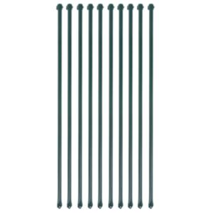 Pood24 aiapostid 10 tk, 1 m, metallist, roheline