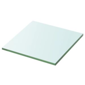 U24i stikla plauktu plāksne 20 x 20 cm caurspīdīga