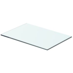 U24i stikla plauktu plāksne 40 x 20 cm caurspīdīga
