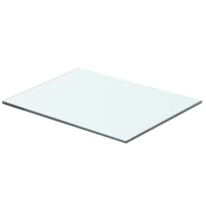 U24i stikla plauktu plāksne 40 x 25 cm caurspīdīga