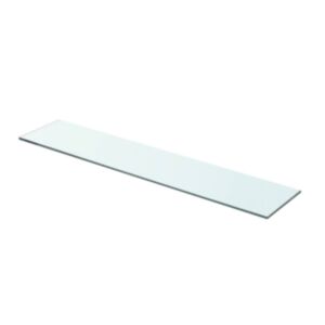 U24i stikla plauktu plāksne 70 x 15 cm caurspīdīga