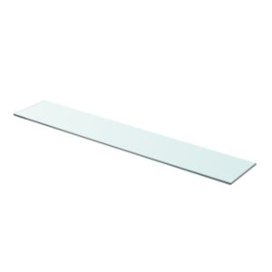 U24i stikla plaukts 90 x 15 cm caurspīdīgs