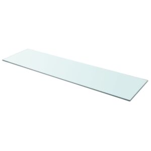 U24i stikla plauktu plāksne 110 x 30 cm caurspīdīga