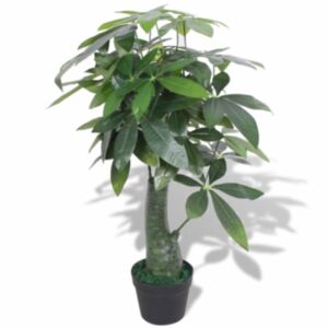 U24 mākslīgais augs ar ūdenskreses podu, 85 cm, zaļš