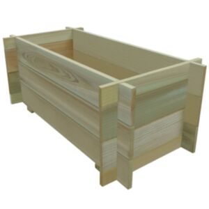 U24 dārzeņu dobe, piesūcināta priedes koks, 80 cm