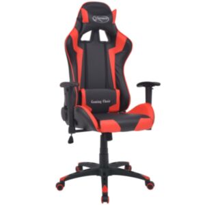 Офисное кресло U24 racing seat design из искусственной кожи, красный цвет