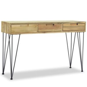 U24 konsoles galds no dīķa koka 120 x 35 x 76 cm
