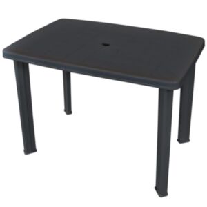Садовый стол U24, антрацит, пластик 101 x 68 x 72 см