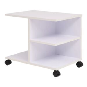 U24 полка на колесиках 50 x 35 x 42 см, белая