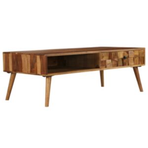 U24 kafijas galdiņš Indijas palisandrs, medus apdare, 110 x 50 x 37 cm