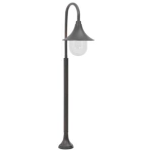 U24 dārza lampa, E27 120 cm, alumīnijs, bronza