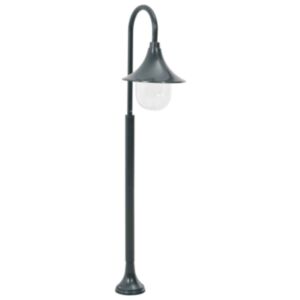 U24 dārza lampa, E27 120 cm, alumīnijs, tumši zaļš