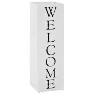 U24 lietussargu turētājs Welcome, tērauds, balts