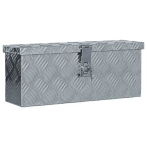 U24 alumīnija kaste 48,5 x 14 x 20 cm, sudraba