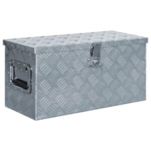U24 alumīnija kaste 61,5 x 26,5 x 30 cm, sudraba