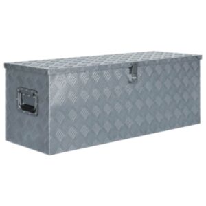 U24 alumīnija kaste 110,5 x 38,5 x 40 cm, sudraba