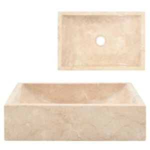 U24 izlietne 45 x 30 x 12 cm marmora krēms