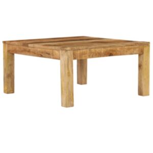 U24 kafijas galdiņš izgatavots no stipra mango koka, 80 x 80 x 40 cm