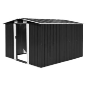 U24 садовый навес 257 x 298 x 178 см из металла, серый антрацит