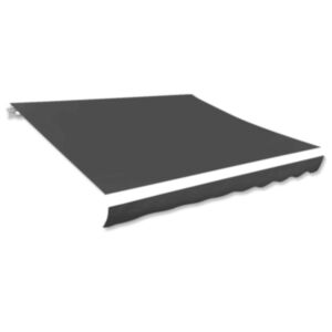 Pood24 varikatuse riie, antratsiit, 500 x 300 cm