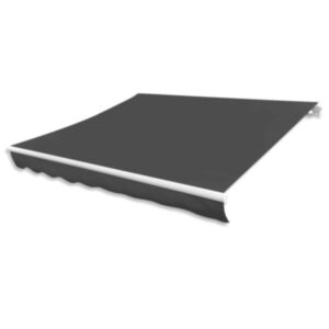 Pood24 varikatuse riie, antratsiit, 600 x 300 cm