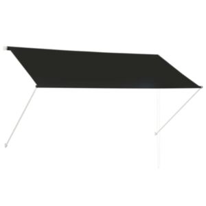 U24 saliekamais nojume, 250 x 150 cm, antracīts