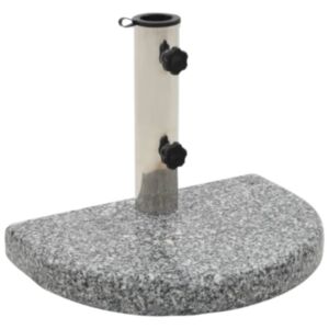 Pood24 päevavarju alus, graniit, 10 kg kaarjas, hall