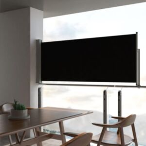 Съемная боковая стенка для террасы U24, 100 x 300 см, черная