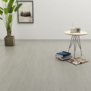 Pood24 iseliimuvad põrandalauad 4,46 m² 3 mm PVC, helehall