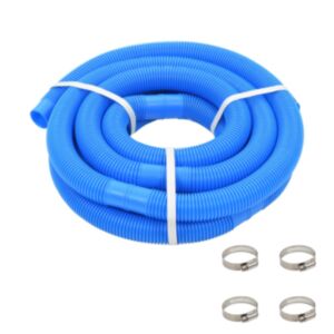 U24 baseina šļūtene ar skavām 38 mm 6 m zila
