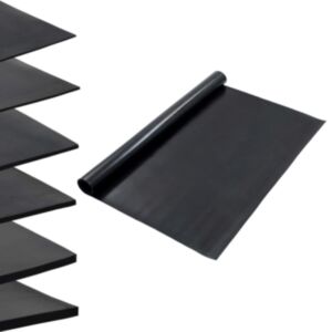 Pood24 põrandamatt, libisemiskindlast kummist, 1,2 x 2 m, 2 mm, sile