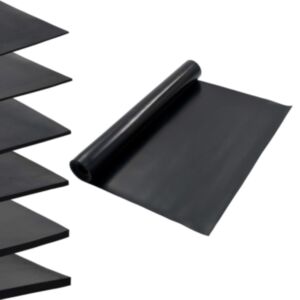 Pood24 põrandamatt, libisemiskindlast kummist, 1,2 x 5 m, 3 mm, sile