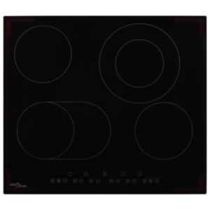 Keramiskā plīts U24 ar 4 plāksnēm, skārienekrāns, 6600 W