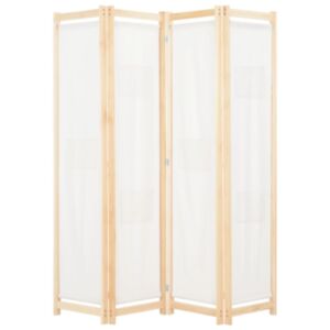U24 4 paneļu ekrāns, krēms, 160 x 170 x 4 cm, audums