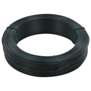 U24 sieta stieples stieple 250 m 2,3 / 3,8 mm, tērauds, melni zaļš