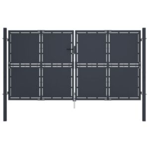 Pood24 aiavärav, teras, 300 x 150 cm, antratsiithall
