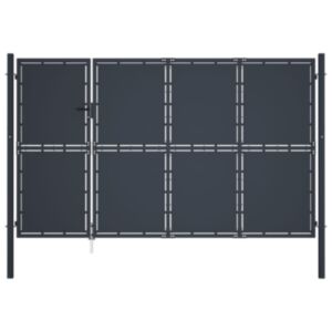 Pood24 aiavärav, teras, 350 x 175 cm, antratsiithall