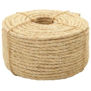 U24 virve 100% sizals 6 mm 100 m