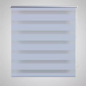 Полосатая штора 60 x 120 см белая